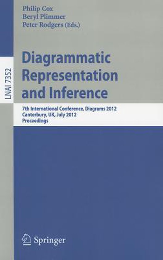 Diagrammatic Representation and Inference 9783642312229 Boeken