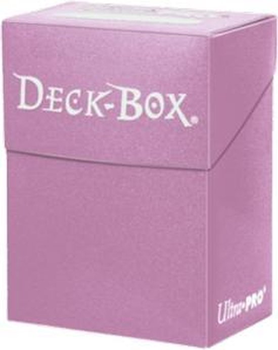 Deckbox Ultra Pro Solid Brown C30 - Boîte De Rangement Pour Cartes à Collectionner - Capacité Environ 30 Cartes - Couleur Marron Solide