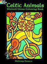 Celtic Animals Stained Glass Colouring Book