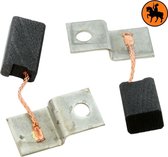 Koolborstelset voor Bosch USH 6 - 6,3x10x17mm - Vervangt 1.617.014.108
