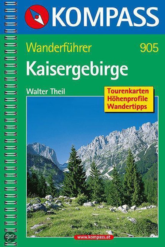Kaisergebirge. Wanderbuch - cover