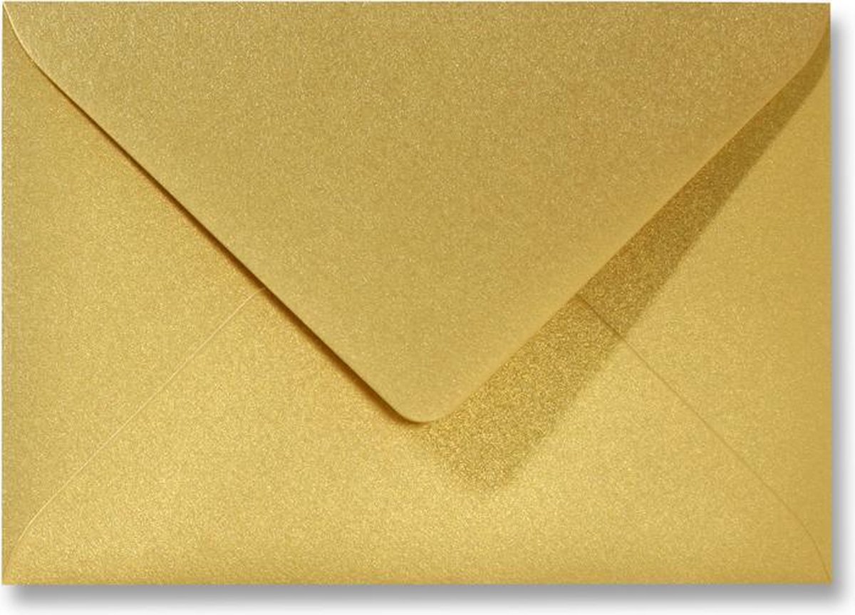 Enveloppes de Luxe 12x18 or métallique (50 pièces)