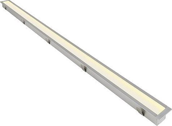 GLENOS LED XL, inbouw armatuur , rechthoekig, zilvergrijs, 7, 5W, 78 LED, |  bol.com