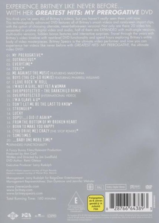 Britney Spears Greatest Hits, Britney Spears Muziek