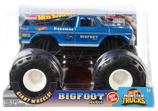 Bol Com Hot Wheels Monster Trucks 1 24 Schaal Diecast Bigfoot