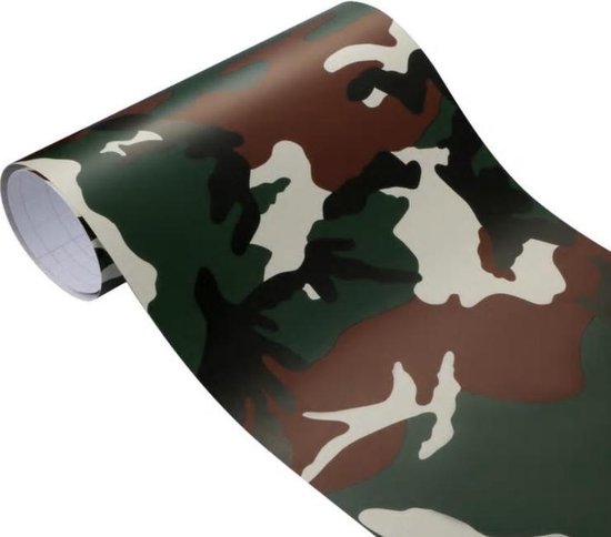 blok sofa Bibliografie Army Camouflage Carbon Wrap Folie / Wrapping Folie 130CMX30CM | bol.com