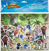 Gosh! Designs Foamstickers Sonic Boom Junior 17 Stuks