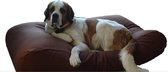 Dog's Companion - Hondenkussen / Hondenbed Chocolade Bruin - L - 115x85cm