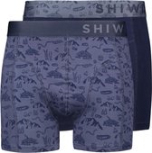 Shiwi Boxer shorts apres ski - dark navy - M