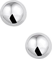 The Jewelry Collection Oorknoppen Bol - Zilver