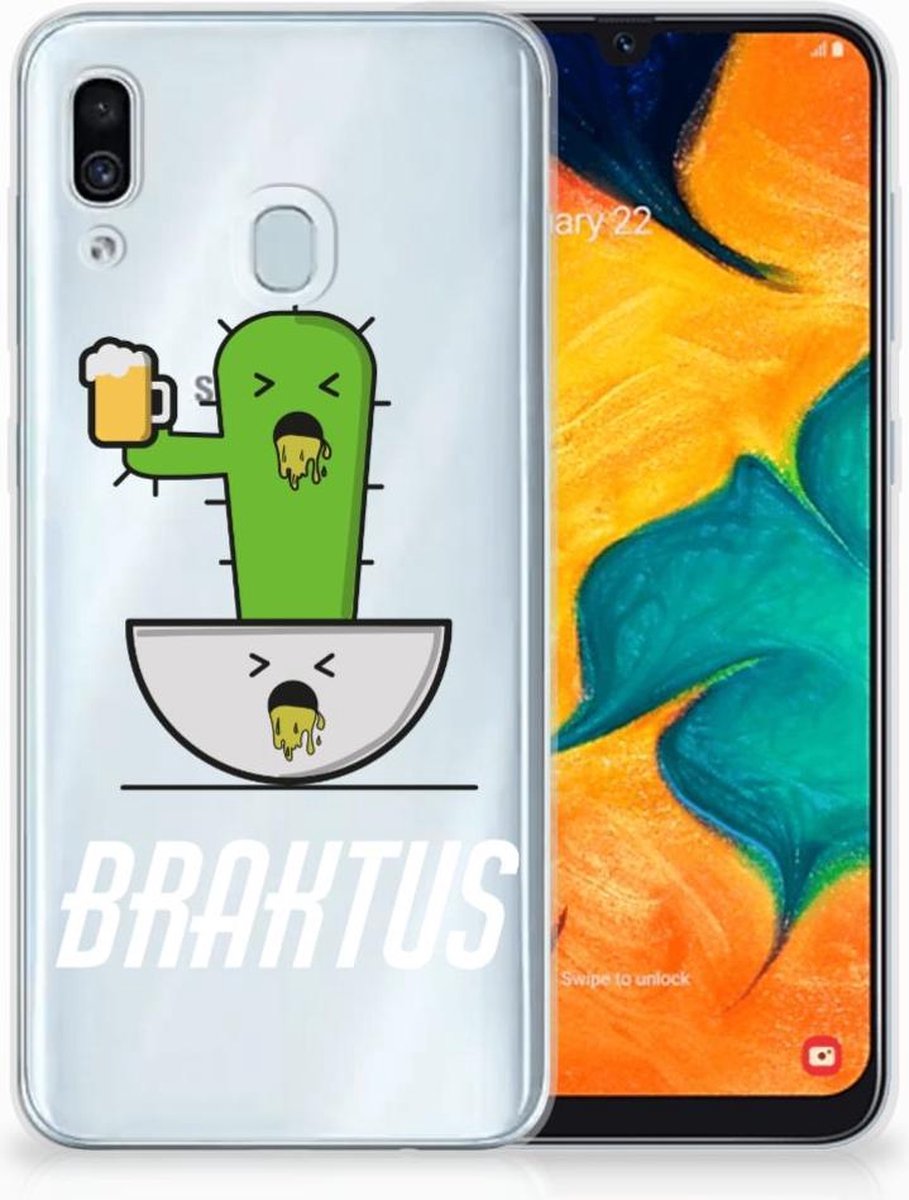 Samsung Galaxy A30 Telefoonhoesje met Naam Braktus