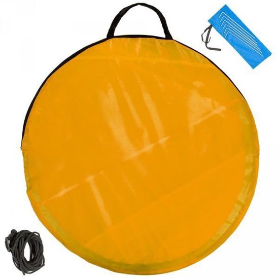 Pop up strandtent beach shelter blauw-oranje 401681 van POP — afbeelding 3