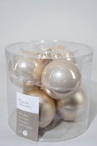 Glazen Kerstballen - Pearl ø 80 mm