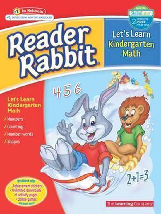 Reader Rabbit Let's Learn Kindergarten Math, The Learning Company | 9780547791029 | Boeken | bol