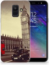 Geschikt voor Samsung Galaxy A6 (2018) TPU Hoesje Design Londen