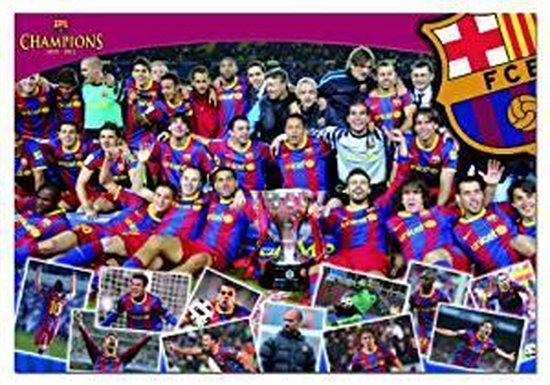 Legpuzzel - 1000 stukjes - FC Barcelona, Kampioen 2010/2011 - Educa puzzel  | bol.com