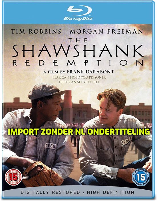 Cover van de film 'Shawshank Redemption'