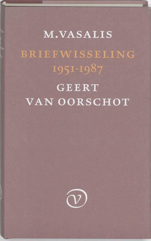 Briefwisseling 1951-1987 - cover