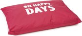 Beeztees Happy Days - Hondenkussen - Rood - 100x70 cm