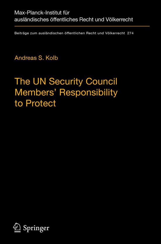 Law and Criminology (R0) - The UN Security Council Members'  ... - cover