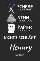 Nichts schl gt - Hennry - Notizbuch