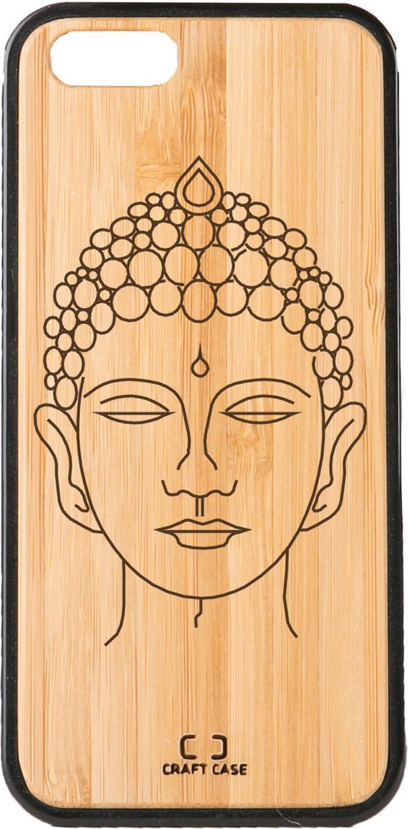 Bamboe telefoonhoesje Buddha - Craft Case - Iphone 5