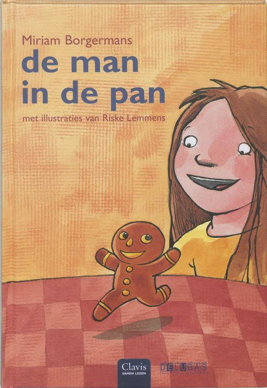 Cover van het boek 'De man in de pan' van Miriam Borgermans