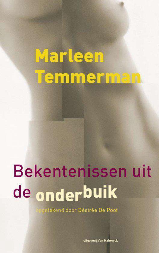 Bekentenissen uit de onderbuik - Marleen Temmerman | Stml-tunisie.org