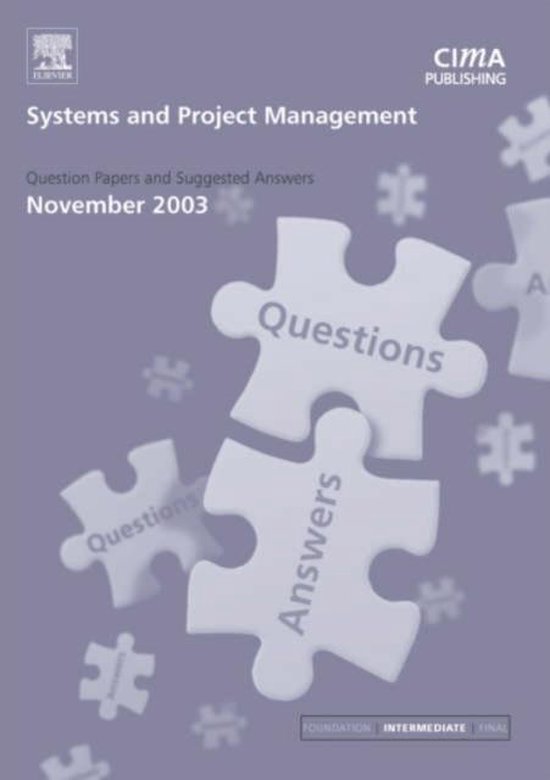 Systems and Project Management November 2003 Exam Q&As - cover