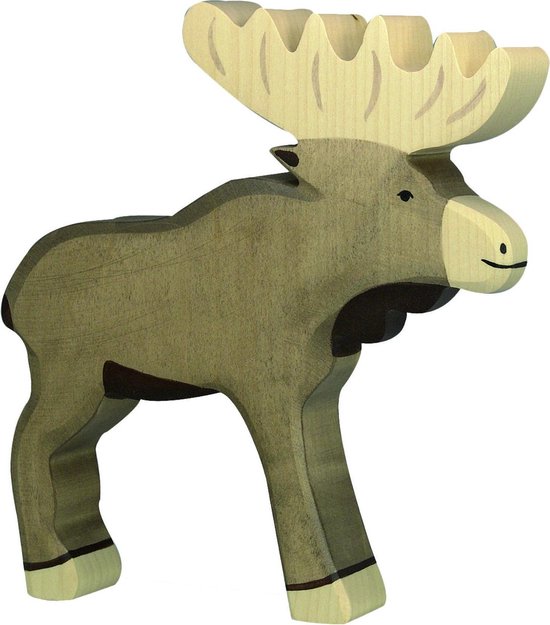 Holztiger houten eland