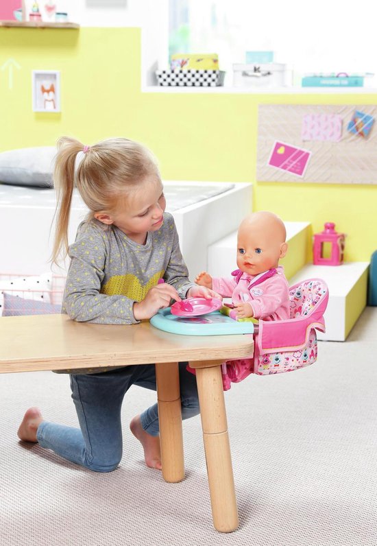 BABY born® Babystoel voor aan tafel