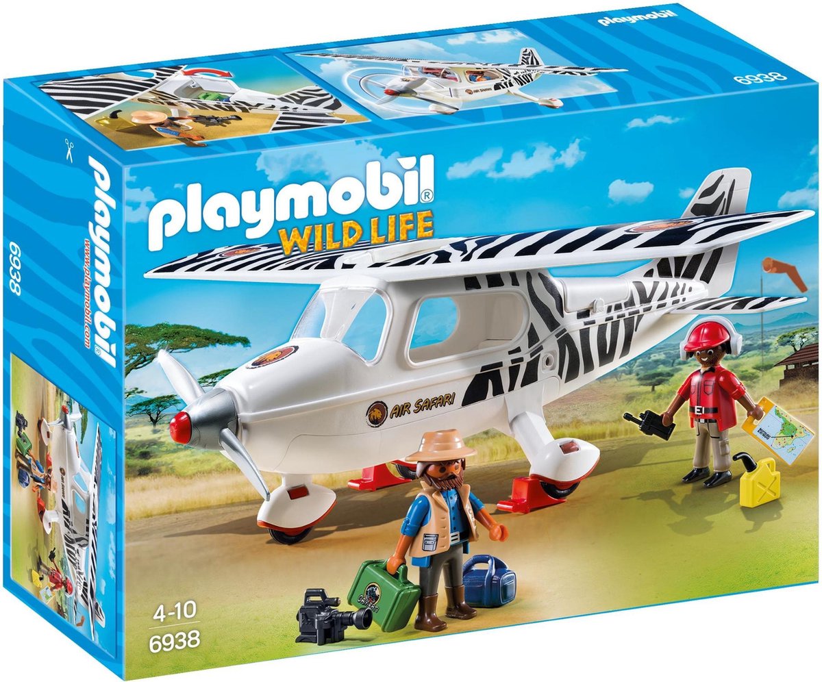 PLAYMOBIL Wild Life Safari vliegtuig - 6938