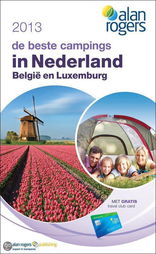 Cover van het boek 'De beste campings in Nederland, Belgie en Luxemburg 2013'