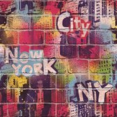 Dutch Wallcoverings papierbehang New York - kleur