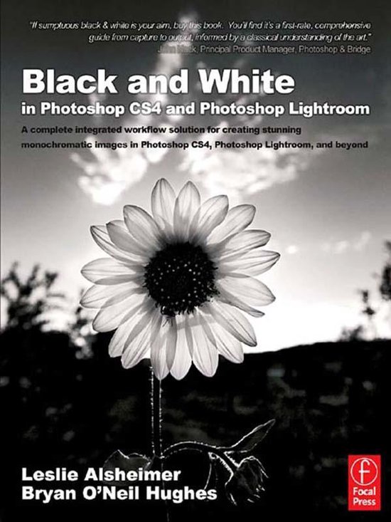 Black and White in Photoshop CS4 and Photoshop Lightroom - cover