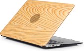 Tablet2you - Apple MacBook Air - hard case - hoes - Houtkleur - Grenen - 13.3 - A1466