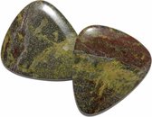 Drakenbloed Jaspis plectrum 3.00 mm