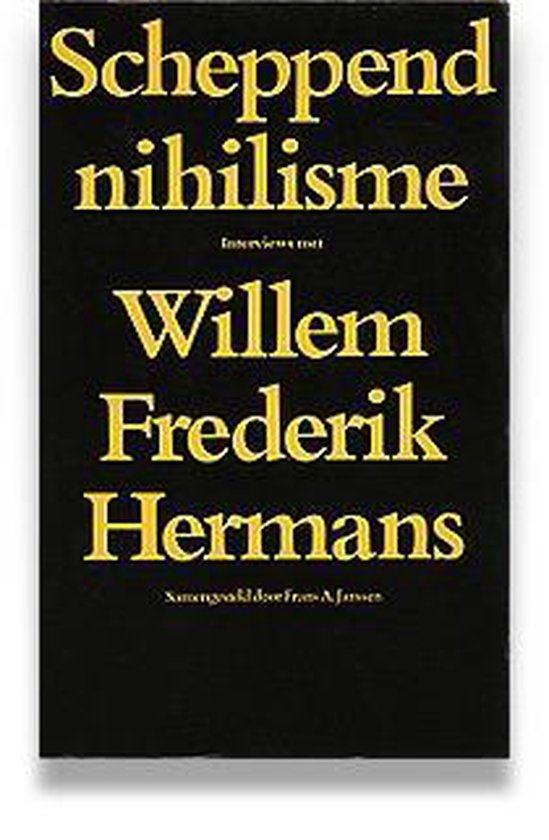 Scheppend nihilisme - cover