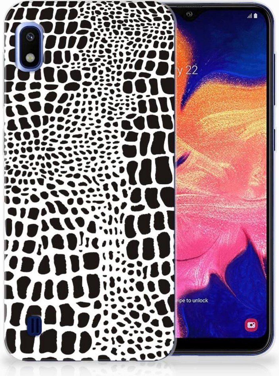 Samsung Galaxy A10 TPU Hoesje Slangenprint