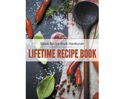 Blank Recipe Book Hardcover