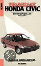 Vraagbaak Honda Civic Benzine 1987 1991