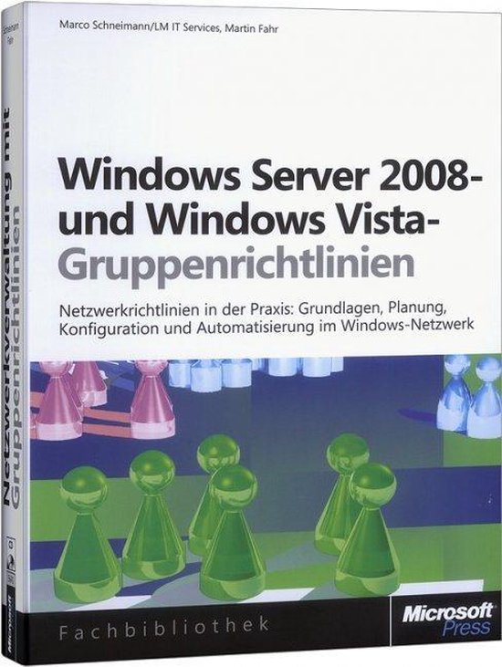 Windows Server 2008- und Windows Vista-Gruppenrichtlinien - cover