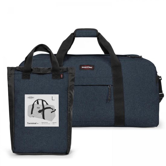 EASTPAK Sac de voyage Sac de sport Terminal + Triple Denim Bleu