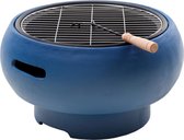 BBGrill TUB-B Portable BBQ D30cm | Blauwe draagbare barbecue