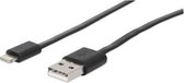 Manhattan iLynk USB-Kabel Type A -> Lightning St/St 1m bl