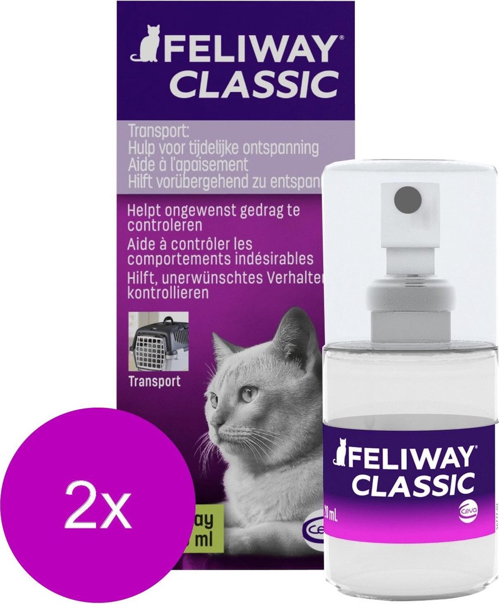 Feliway Anti-Stress Spray Cat - Agent anti-stress - 2 x 20 ml