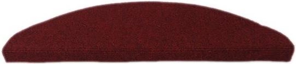 Trapmat Paris Rib Rood 21x65 cm haak 4 cm 15 stuks