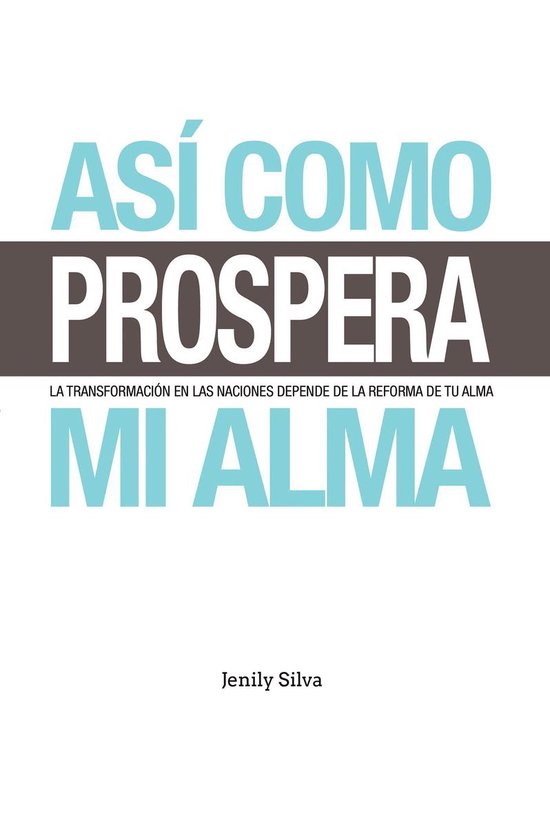 Así Como Prospera Mi Alma - cover