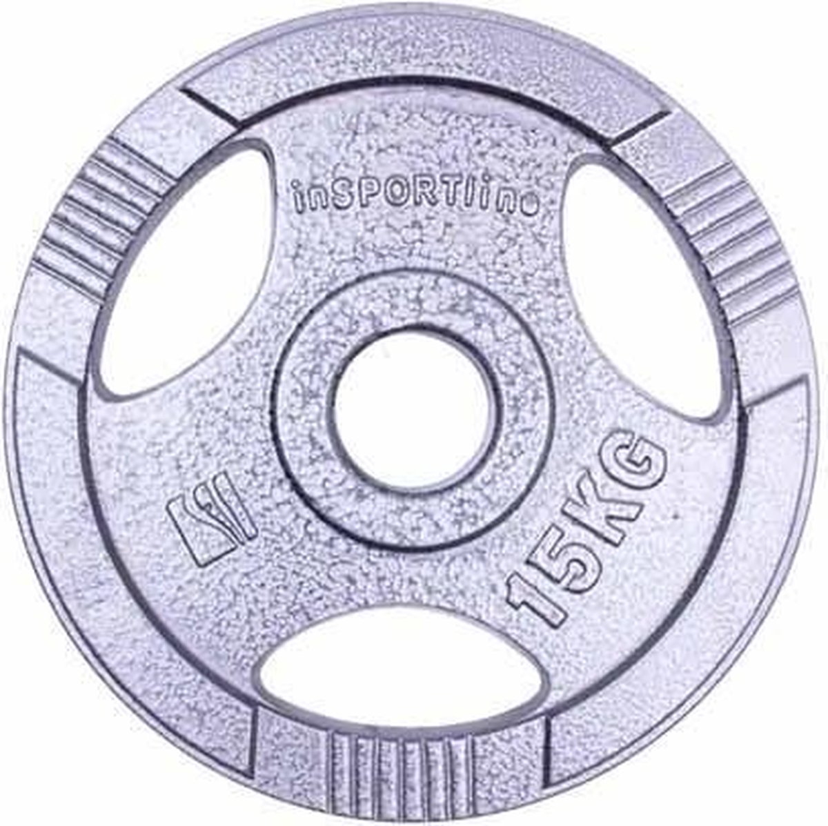 Olympische Halterschijven 50 mm - Insportline - Hamerton 15 kg