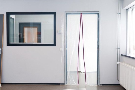 PrimaCover stofdeur - Zipper Door A - 250cm x 120cm | bol.com